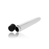 OHMAMA - VIBRADOR CLASICO SILVER 17.5 CM