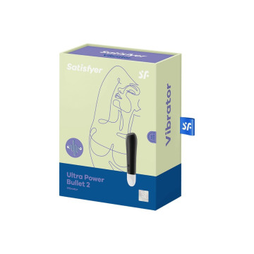 Satisfyer - Ultra Power Bullet 2 Bala Vibradora Negra | Vybes.it