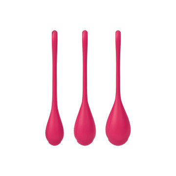 Satisfyer - Yoni Power 1 Kit De Entrenamiento Rojo | Vybes.it