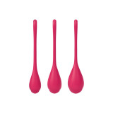 Satisfyer - Yoni Power 1 Kit De Entrenamiento Rojo | Vybes.it