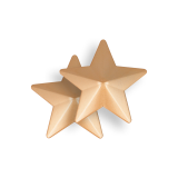 Coquette Chic Desire - Cubre Pezones Metal Estrellas | Vybes.it