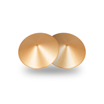 Coquette Chic Desire - Cubre Pezones Metal Circulos Dorados |
