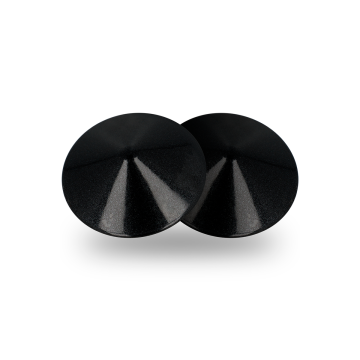Coquette Chic Desire - Cubre Pezones Metal Circulos Negros |