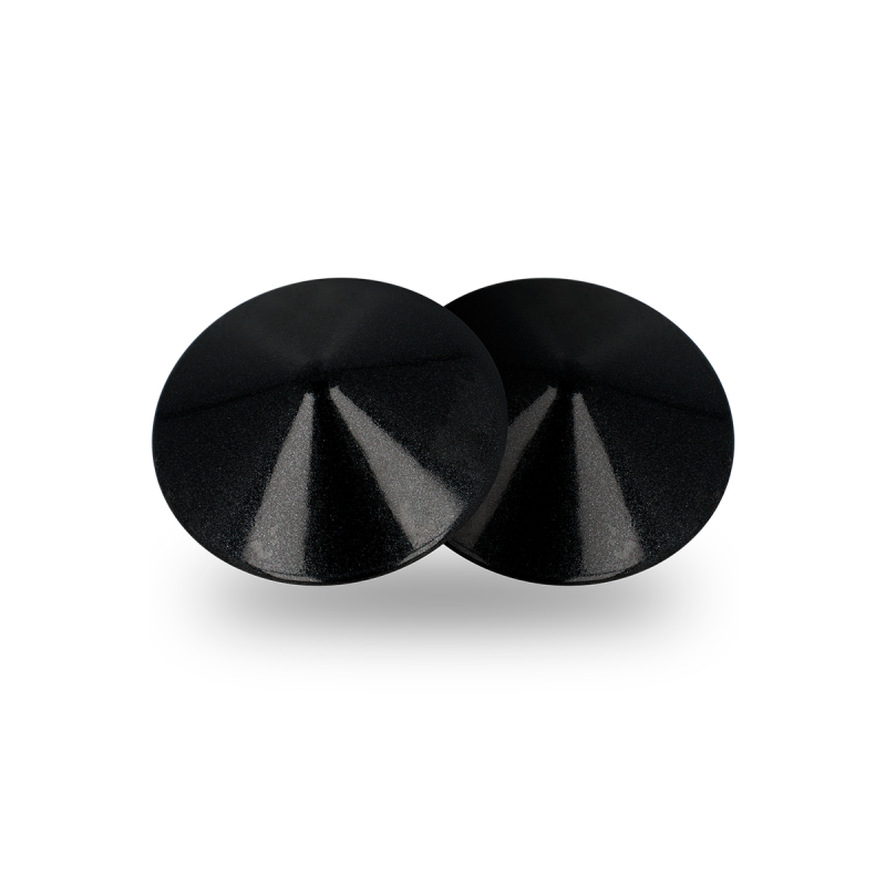 Coquette Chic Desire - Cubre Pezones Metal Circulos Negros |