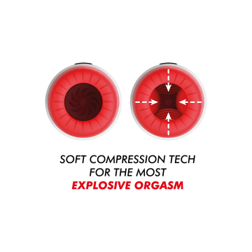Jamyjob - Rocket Masturbador Tecnología Soft Compression Y