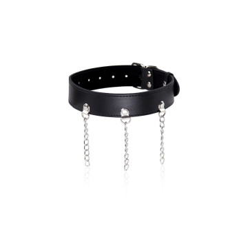 Ohmama Fetish - Collier Fétiche Avec Anneaux | Vybes.it
