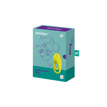 Satisfyer - Spectacular Duo Anillo Vibrador Amarillo | Vybes.it
