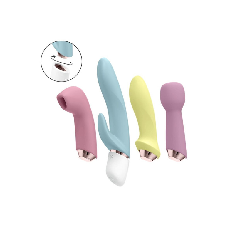 Satisfyer - Marvelous Four Set Vibrador & Succionador | Vybes.it