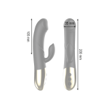 IBIZA - POWERFUL ANATOMICAL VIBRATOR WITH RABBIT - IBIZA TECHNOLOGY -…