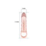 Baile - Funda Extensora Pene Con Strap Para Testículos 13.5 Cm |