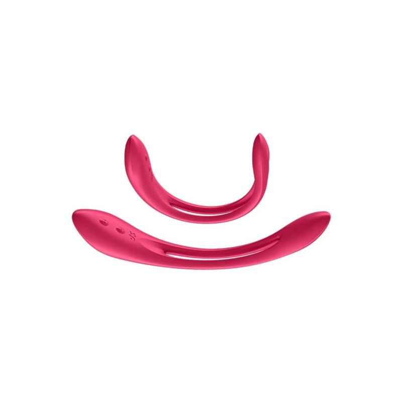 Satisfyer - Elastic Joy Multi Vibrador Rojo | Vybes.it