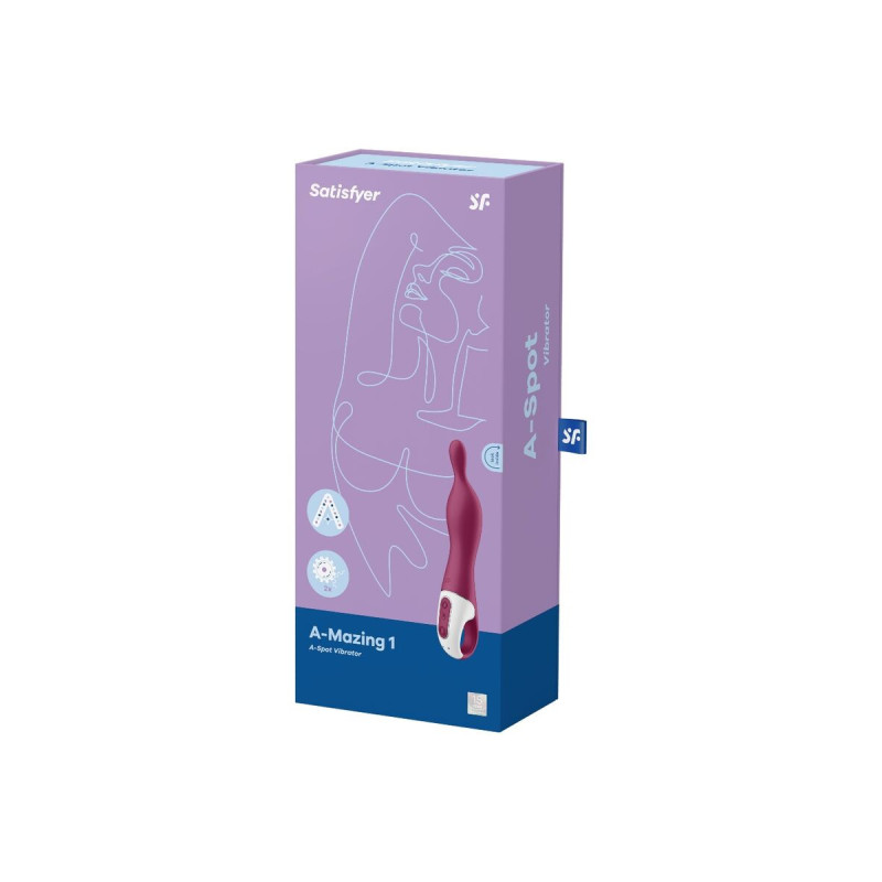 Satisfyer - Amazing 1 Vibrador Punto A Berry | Vybes.it