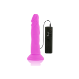 Diversia - Flexibler Vibrierender Dildo Lila 23 Cm - O - 4.3 Cm |