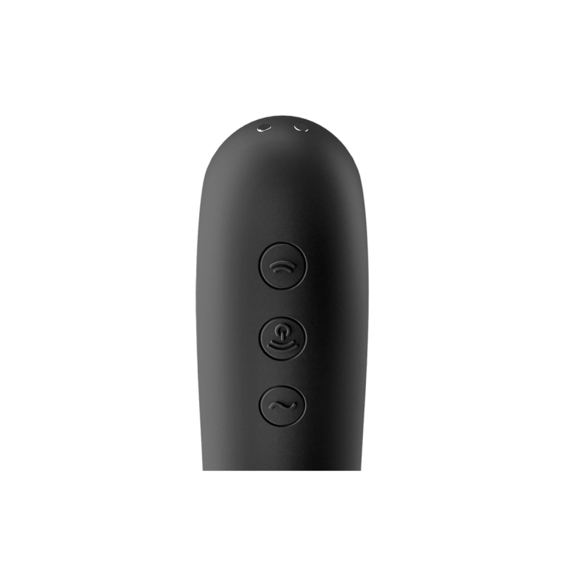 Satisfyer - Dual Kiss Estimulador Clitoris Negro | Vybes.it