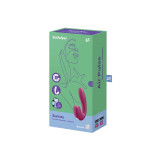 Satisfyer - Sunray Estimulador Y Vibrador App Rojo | Vybes.it