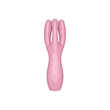 Satisfyer - Vibratore Threesome 3 Rosa | Vybes.it