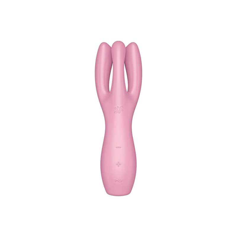 Satisfyer - Vibratore Threesome 3 Rosa | Vybes.it