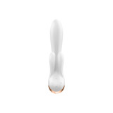 Satisfyer - Double Flex Vibrador App Blanco | Vybes.it