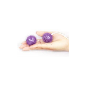 BAILE - A DEEPLY PLEASURE PURPLE TEXTURED BALLS 3.60 CM - BAILE STIMU…