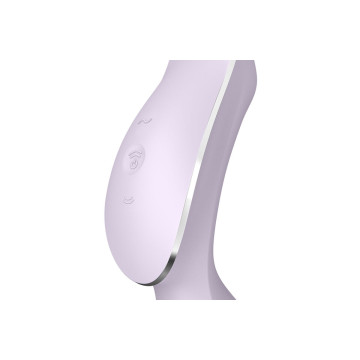 Satisfyer - Curvy Trinity 2 Estimulador Y Vibrador Morado | Vybes.it