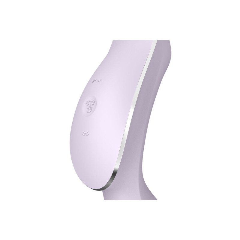 Satisfyer - Curvy Trinity 2 Estimulador Y Vibrador Morado | Vybes.it