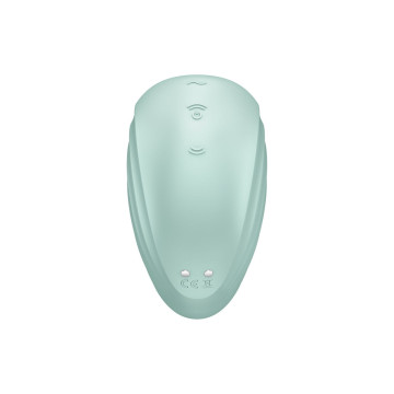 Satisfyer - Pearl Diver Stimulator Und Vibrator Grün | Vybes.it