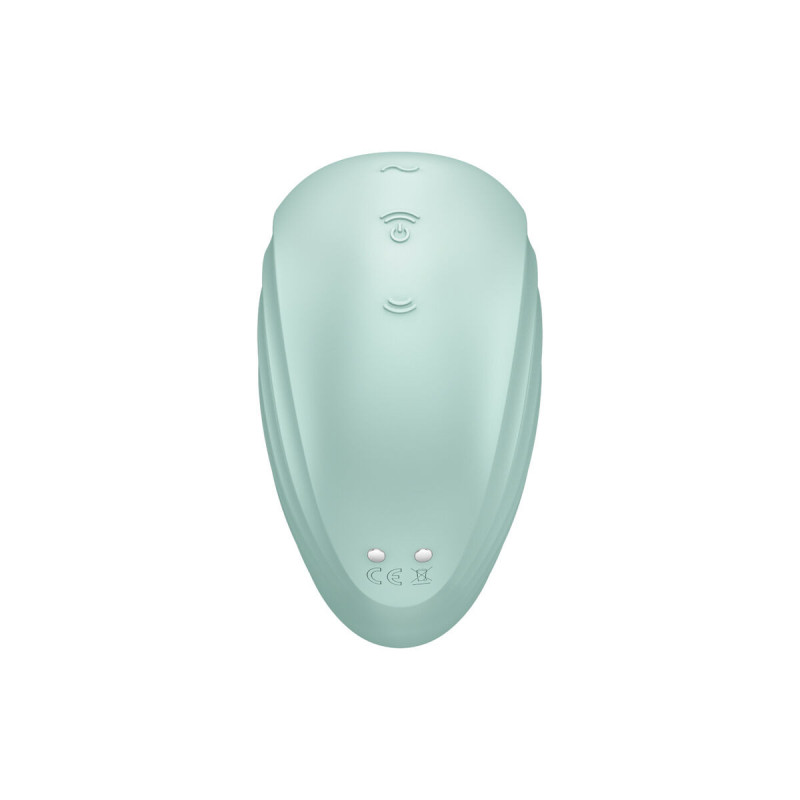 Satisfyer - Pearl Diver Estimulador Y Vibrador Verde | Vybes.it