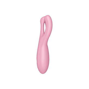 Satisfyer - Threesome 4 Vibrador App Rosa | Vybes.it