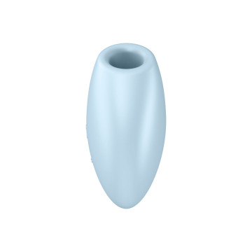 Satisfyer - Cutie Heart Estimulador Y Vibrador Azul | Vybes.it