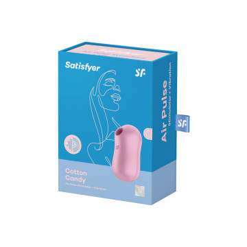 Satisfyer - Cotton Candy Estimulador Y Vibrador Lila | Vybes.it