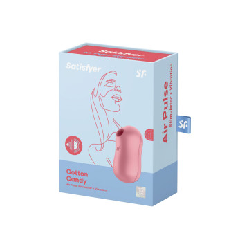 Satisfyer - Cotton Candy Estimulador Y Vibrador Rosa | Vybes.it
