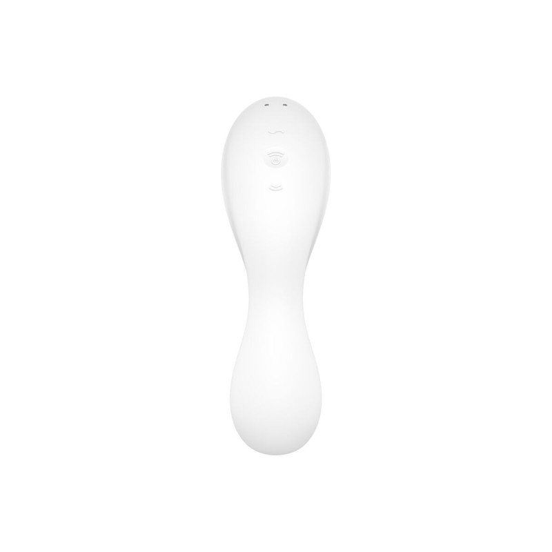 Satisfyer - Curvy Trinity 5 Estimulador Y Vibrador App Blanco |