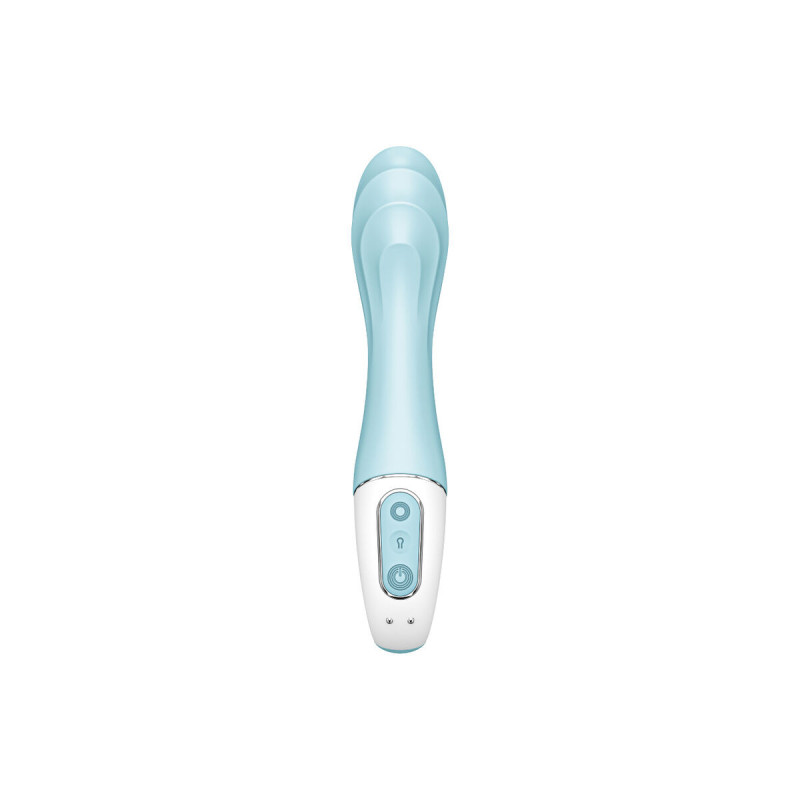 Satisfyer - Air Pump Vibrator 5+ Vibrador Punto G Inflable App Azul