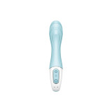 Satisfyer - Air Pump Vibrator 5+ Vibrador Punto G Inflable App Azul