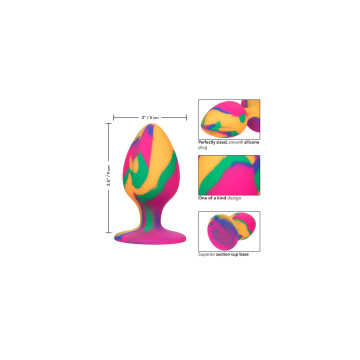 CALEXOTICS - CHEEKY GRAND PLUG ANAL TIE-DYE - Bouchons anaux