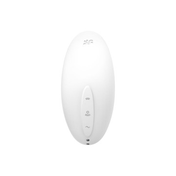 Satisfyer - Vulva Lover 2 Estimulador Y Vibrador Blanco | Vybes.it