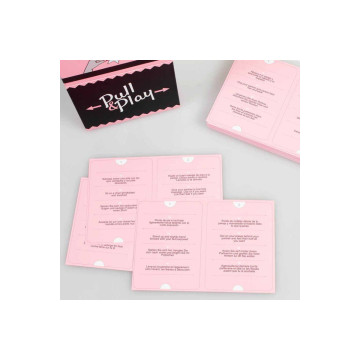 SECRETPLAY - JEU DE CARTES PULL & PLAY (ES/EN/DE/FR/NL/PT/IT) - SECRE…