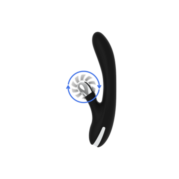 Black&Silver - Bunny Johnny Vibrating Vibe | Vybes.it
