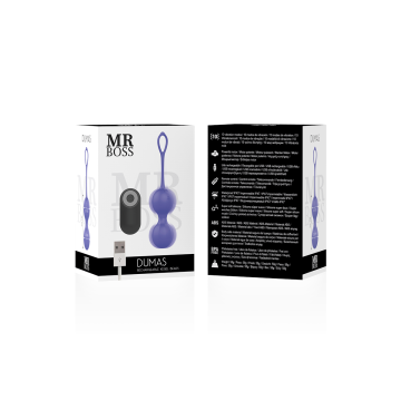 Mr Boss - Dumas Perles De Kegel Vibrantes Télécommande | Vybes.it