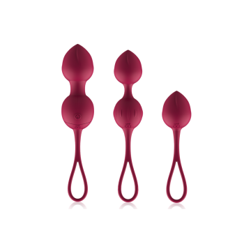 Cici Beauty - Premium Silicone 3 Perles De Kegel Vibrantes