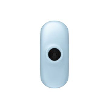 Satisfyer - Pro To Go 3 Estimulador Y Vibrador Doble Azul | Vybes.it
