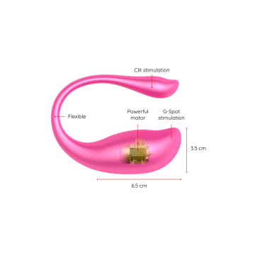 Oninder - Nairobi Huevo Vibrador Rosa - App Gratuita | Vybes.it