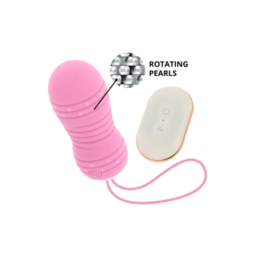 Ohmama - Télécommande Uf 7 Modes Rotation Rose | Vybes.it