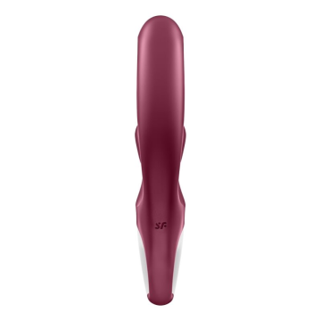 SATISFYER - LOVE ME RABBIT VIBRATION ROUGE