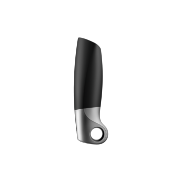Satisfyer - Power Masturbator Negro Y Plata | Vybes.it