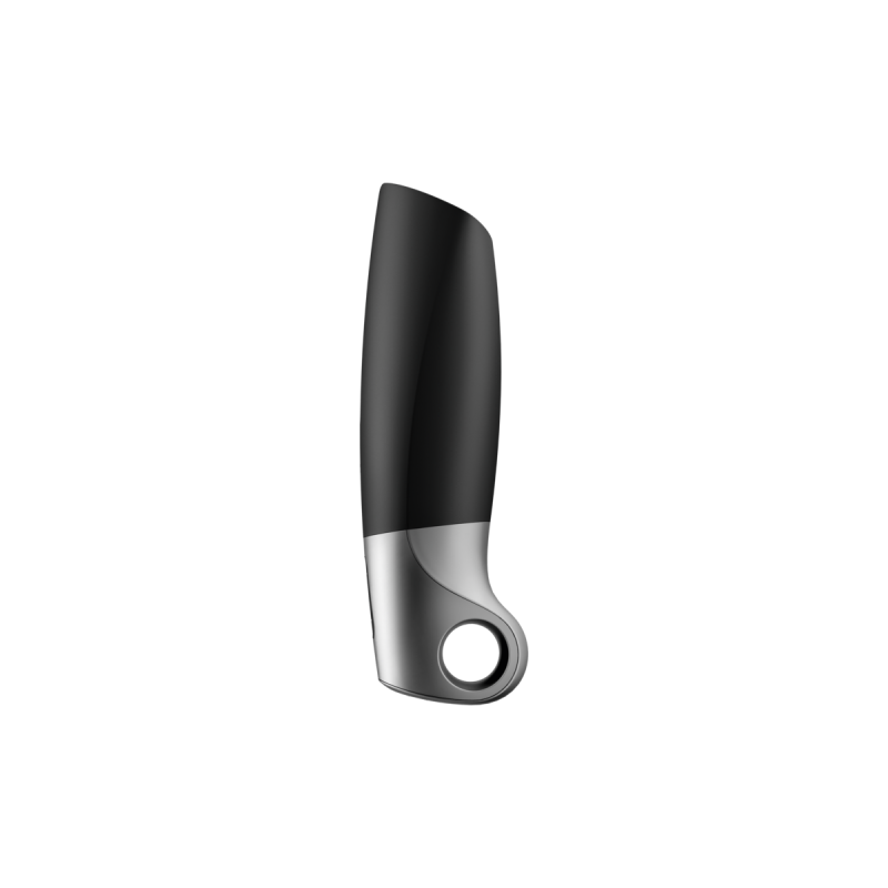Satisfyer - Power Masturbator Negro Y Plata | Vybes.it
