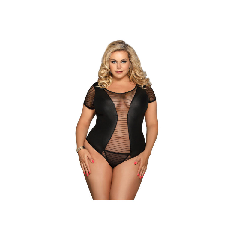 Subblime - Fetish Teddy Manga Corta Talla Grande | Vybes.it