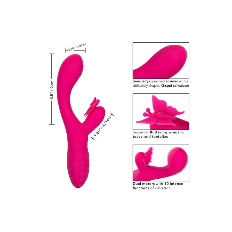 Calexotics - Schmetterling Kuss Flutter Rosa | Vybes.it
