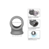 CALEXOTICS - ALPHA PRECISION RING GRAU - Cockringe ohne Vibration