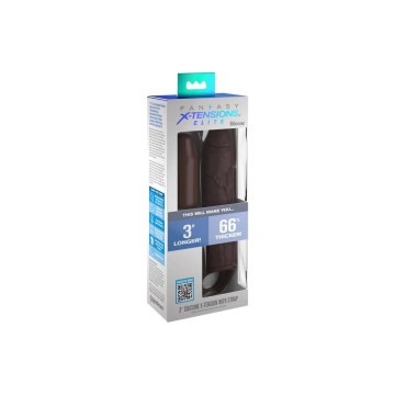 Fantasy X - Tensions - Pipedreams Extensión W Strap 17,78 Cm Brown